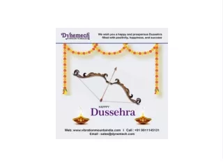 Happy Dussehra from Team Dynemech!