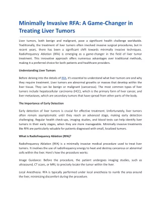 Minimally Invasive RFA_ A Game-Changer in Treating Liver Tumors.docx