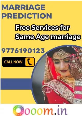 Marriage Prediction_ Free Services for Same Age marriage