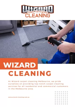 Wizard Cleaning - Where Cleanliness Becomes an Art