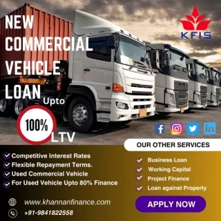 New Commercial Vehicle Loan In Chennai KFIS...!!!