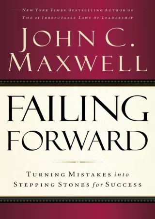 PDF_ READ [PDF]  Failing Forward: Turning Mistakes into Stepping Stones for Succ