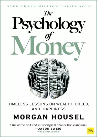 Download Book [PDF] READ [PDF]  The Psychology of Money: Timeless lessons on wea