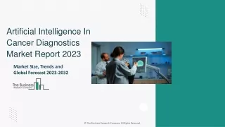 Artificial Intelligence In Cancer Diagnostics Market Size And Growth Report 2032