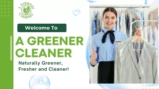 Best Dry Cleaners Saint Johns - A Greener Cleaner