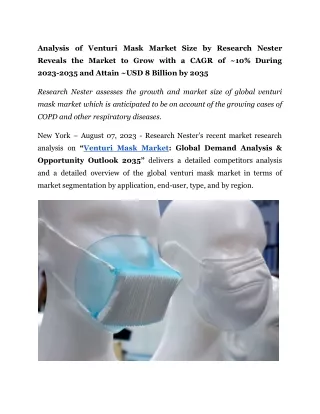 Venturi Mask Market