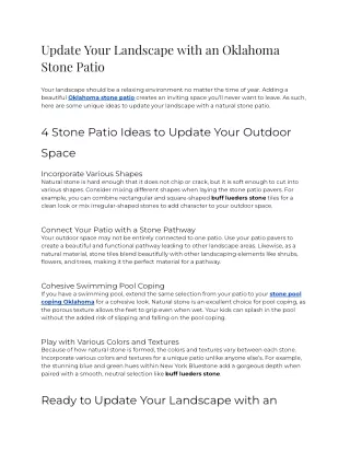 2023 - Update Your Landscape with an Oklahoma Stone Patio (2)