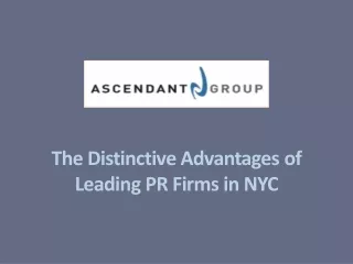 Top PR Firms in NYC Your Gateway to Media Success