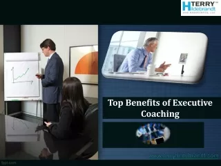 Top Benefits of Executive Coaching