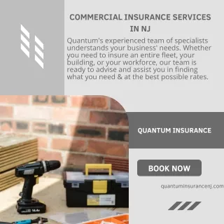Commercial Insurance Services in NJ