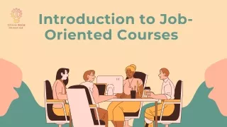 _Introduction to Job-Oriented Courses