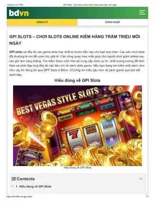 gpi-slots