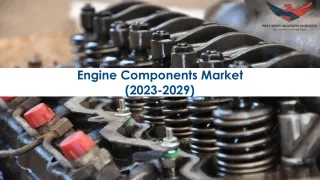 Engine Components Market Size, Growth and Research Report 2029.