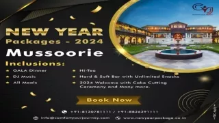 New Year Celebration Packages in Mussoorie