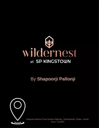 Wildernest At SP Kingstown Pune Brochure