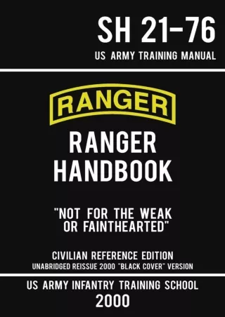 PDF_ US Army Ranger Handbook SH 21-76 - 'Black Cover' Version (2000 Civilian