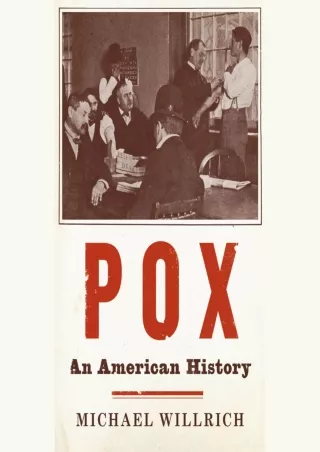 get [PDF] Download Pox: An American History