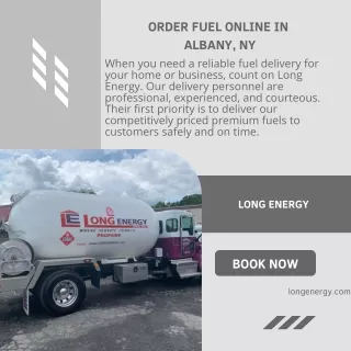 Order Fuel Online in Albany, NY