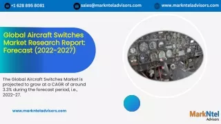 Global Aircraft Switches Market Research Report: Forecast (2022-2027)