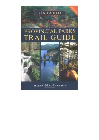 PDF read online Ontario Provincial Parks Trail Guide free acces