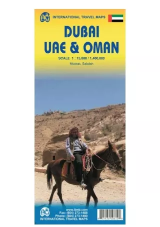 Ebook download Dubai Uae And Oman Map 1 15K14M Itmb 2015 for android