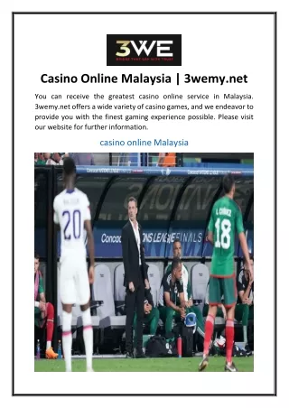 Casino Online Malaysia  3wemy.net