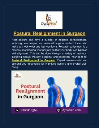 Postural Realignment in Gurgaon