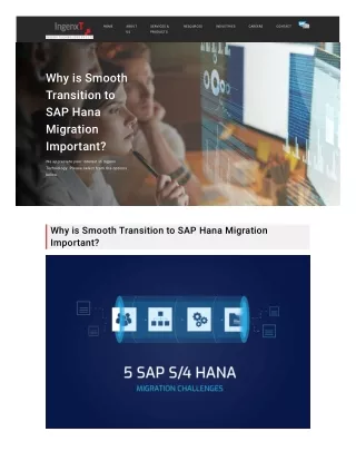 Why is Smooth Transition to SAP Hana Migration Important?