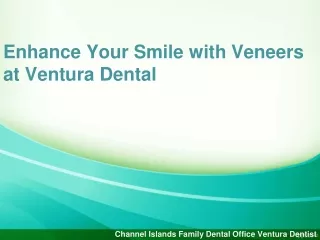 Veneers In Ventura