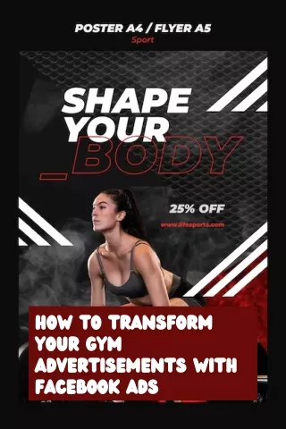 How to Transform Your Gym Advertisements with Facebook Ads