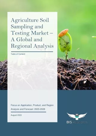 Agriculture Soil Sampling and Testing Market