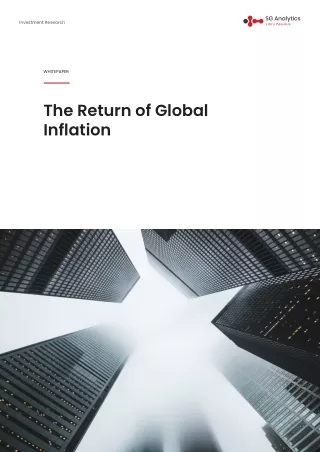 The Return of Global Inflation