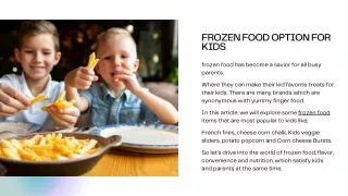 FROZEN FOOD