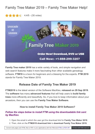 Family Tree Maker 2019 – Family Tree Maker Help!