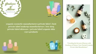 organic cosmetic manufacturers private label  best private label makeup manufacturers  low moq private label skincare  p