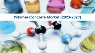 Polymer Concrete Market Size, Growth and Research Report 2029.