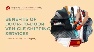 Benefits of Door-to-Door Vehicle Shipping Services
