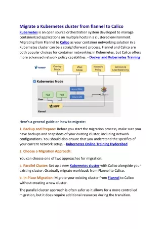 Kubernetes Online Training | Docker and Kubernetes Training