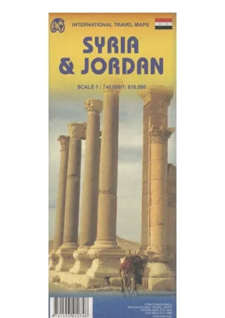 Download PDF Jordan 1 610000 And Syria 1 740000 Travel Map free acces