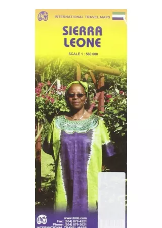 Ebook download 1 Sierra Leone Travel Reference Map 1 560000 for ipad