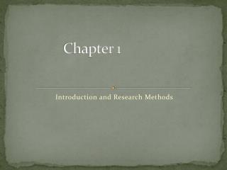 Chapter 1