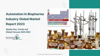 Automation In Biopharma Industry Global Market Report 2023