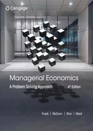 [PDF READ ONLINE] [PDF READ ONLINE]  Managerial Economics: A Problem Solving App