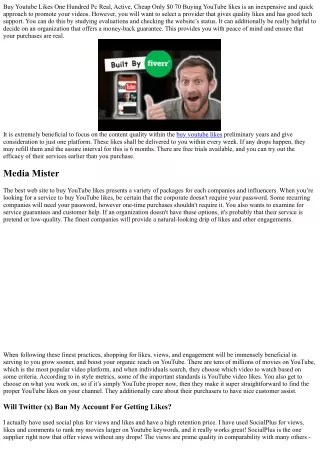 10 No-Fuss Ways to Figuring Out Your buy youtube likes