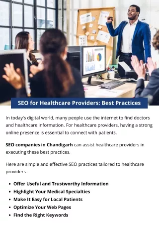 SEO for Healthcare Providers: Best Practices