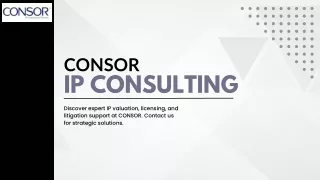 Consor IP Consulting