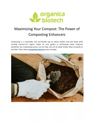 Composting Enhancer