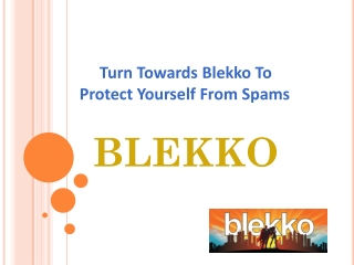 Turn Towards Blekko To Protect Yourself From Spams