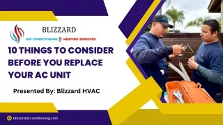 10 Things to Consider Before You Replace Your AC Unit