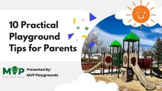 10 Practical Playground Tips for Parents